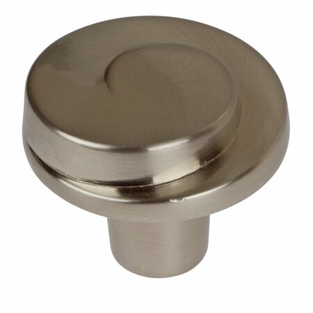 Gliderite Hardware 1-1/8 in. Satin Nickel Swirl Cabinet Knob, 5PK 5414-SN-5